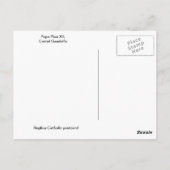 Paus Pius XII, massa gezegde Briefkaart (Achterkant)