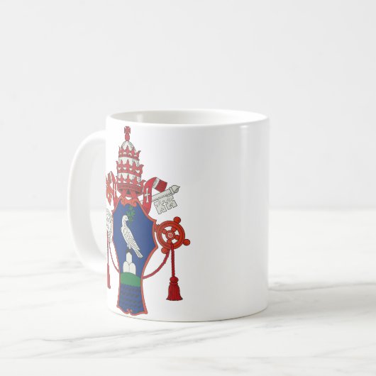 Paus Pius XII Mok (Voorkant links)