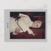 Paus Pius XII Post Kaart (Voorkant)