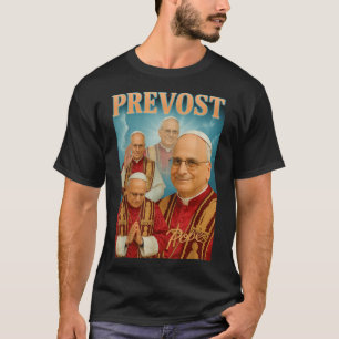 Paus Prevost Christelijk Katholiek Shirt Paus Leo 