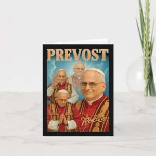 Paus Prevost Christelijk Katholieke T-shirt Paus L Kaart