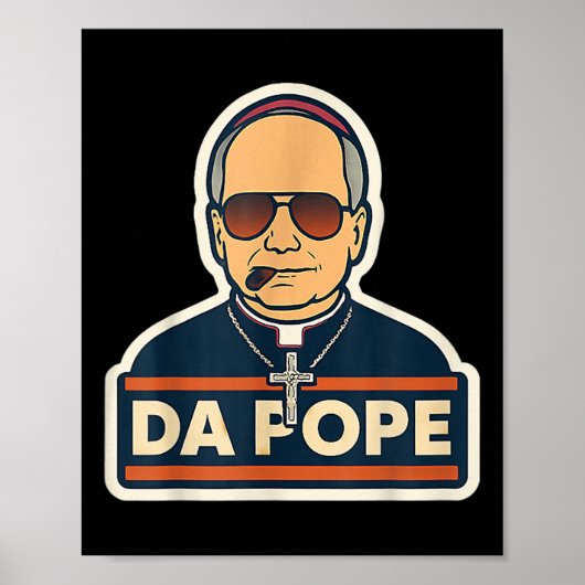 Paus Robert Prevost - Paus Leo XIV - Da Pope Poster (Voorkant)