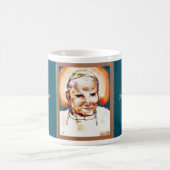 Paus Saint Johannes Paulus II mok (Center)