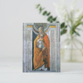 Paus Saint Sixtus II door Sandro Botticelli Briefkaart (Staand voorkant)