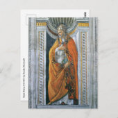 Paus Saint Sixtus II door Sandro Botticelli Briefkaart (Voorkant / Achterkant)
