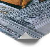 Paus Saint Sixtus II door Sandro Botticelli Poster (Hoek)