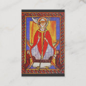 Paus Sint Gregorius I de Dialoog Visitekaartje (Voorkant)