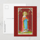 Paus St. Cornelius (SAU 042) Briefkaart (Voorkant / Achterkant)