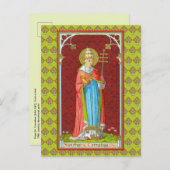 Paus St. Cornelius (SAU 042) Briefkaart (Voorkant / Achterkant)