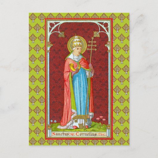 Paus St. Cornelius (SAU 042) Briefkaart (Voorkant)