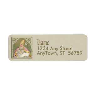 Paus St. Gregorius de Grote (M 067) Etiket