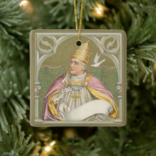Paus St. Gregorius de Grote (M 067) Keramisch Ornament