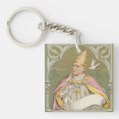 Paus St. Gregorius de Grote (M 067) Sleutelhanger (Voorkant)