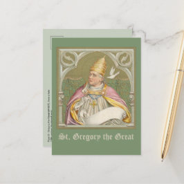 Paus St. Gregory the Great (M 067) Briefkaart