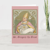 Paus St. Gregory the Great (M 067) Kaart (Voorkant)