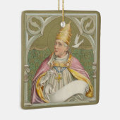 Paus St. Gregory the Great (M 067) Keramisch Ornament (Rechts)