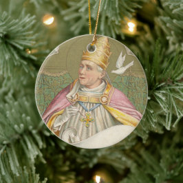 Paus St. Gregory the Great (M 067) Keramisch Ornament