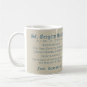 Paus St. Gregory the Great (M 067) Koffiemok (Links)