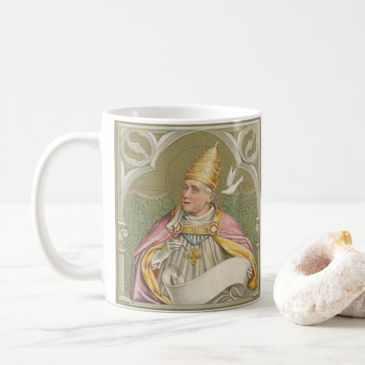 Paus St. Gregory the Great (M 067) Koffiemok (Met donut)