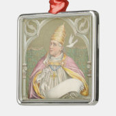 Paus St. Gregory the Great (M 067) Metalen Ornament (Links)