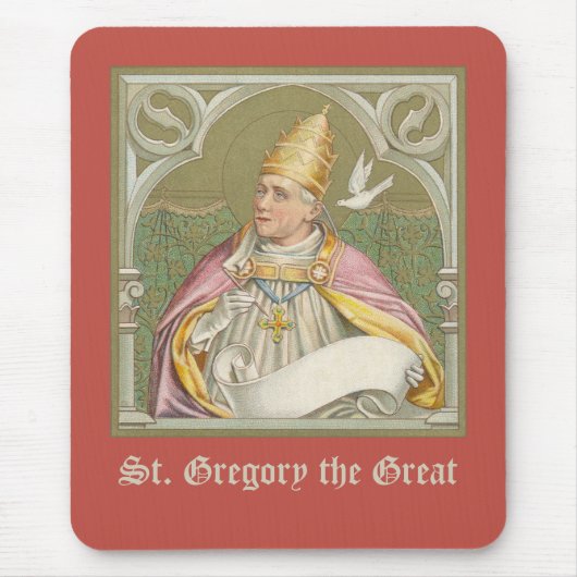 Paus St. Gregory the Great (M 067) Muismat (Voorkant)