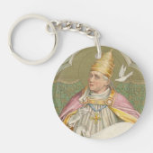 Paus St. Gregory the Great (M 067) Sleutelhanger (Voorkant)
