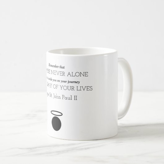 Paus St. Johannes Paulus II Mok (Voorkant rechts)