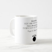 Paus St. Johannes Paulus II Mok (Voorkant links)