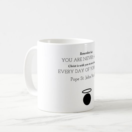 Paus St. Johannes Paulus II Mok (Voorkant links)
