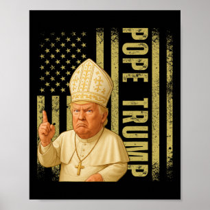 Paus Trump 2025 Poster