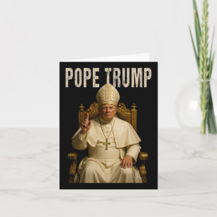Paus Trump 2 Trump Paus Donald Trump Politieke Sat Kaart