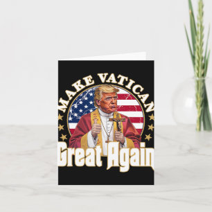 Paus Trump Grappig President Trump wil de N zijn Kaart