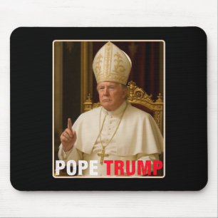 Paus Trump Grappig President Trump wil de N zijn Muismat