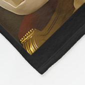 Paus Trump Grappig Trump Vaticaan Christelijk Retr Fleece Deken (Hoek)