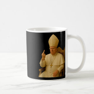 Paus Trump Grappig Trump Vaticaan Christelijk Retr Koffiemok