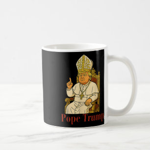 Paus Trump Grappig Trump Vaticaan Christelijk Retr Koffiemok