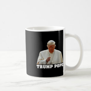 Paus Trump Grappig Trump Vaticaan Christelijk Retr Koffiemok