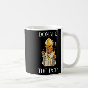 Paus Trump Grappig Trump Vaticaan Christelijk Retr Koffiemok