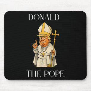 Paus Trump Grappig Trump Vaticaan Christelijk Retr Muismat