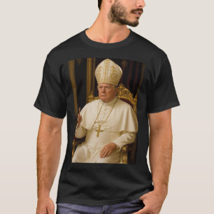 Paus Trump Paus Grappig Trump Vaticaan Christelijk T-shirt
