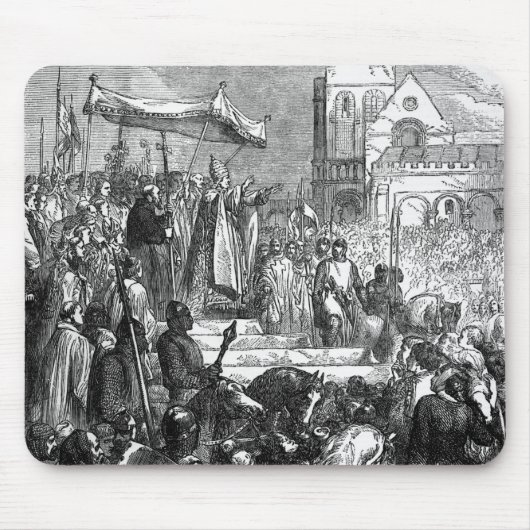 Paus Urban II Preaching the First Crusade Muismat (Voorkant)