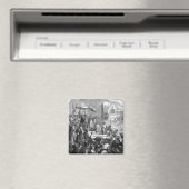 Paus Urbanus II predikt de Eerste Kruistocht Magneet (Insitu (Vaatwasser))