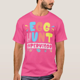 Paus van paaseierenjacht Funny Pasen T-shirt