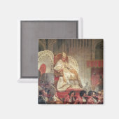 Paus VIII in St. Peter op de Sedia Gestatoria Magneet (Voorkant / Achterkant)