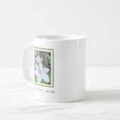 Pause Adem Bloei Bloemstuk Koffiemok (Voorkant links)