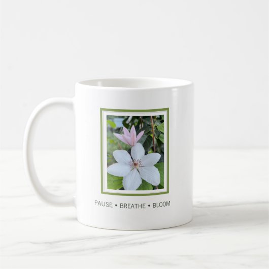 Pause Adem Bloei Bloemstuk Koffiemok (Links)