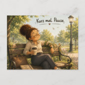 Pause Briefkaart (Voorkant)