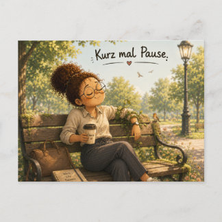 Pause Briefkaart