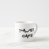 Pause-Café Espresso Cup Kop (Voorkant rechts)