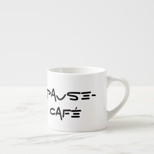 Pause-Café Espresso Cup Kop (Rechts)